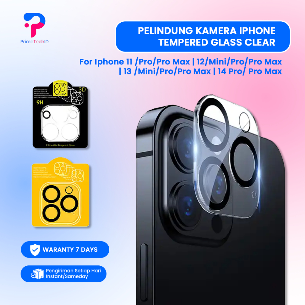 Jual Pelindung kamera IPHONE Tempered Glass Camera iPhone 11 12 13