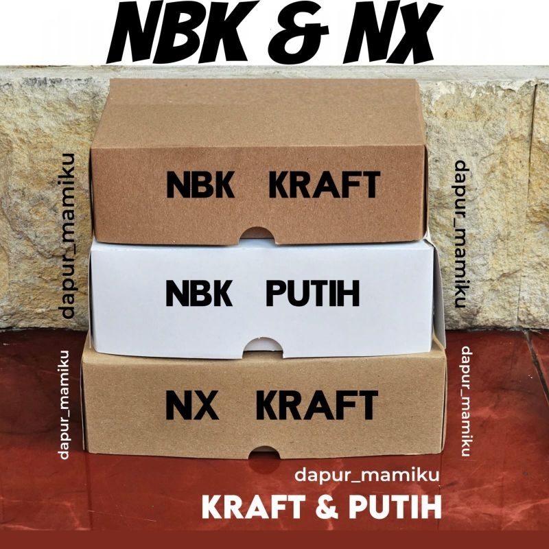 Jual DAPURMAMIKU ( Dos Kraft NBK & Kraft NX ) Kotak Dus Kue NBK NX ...