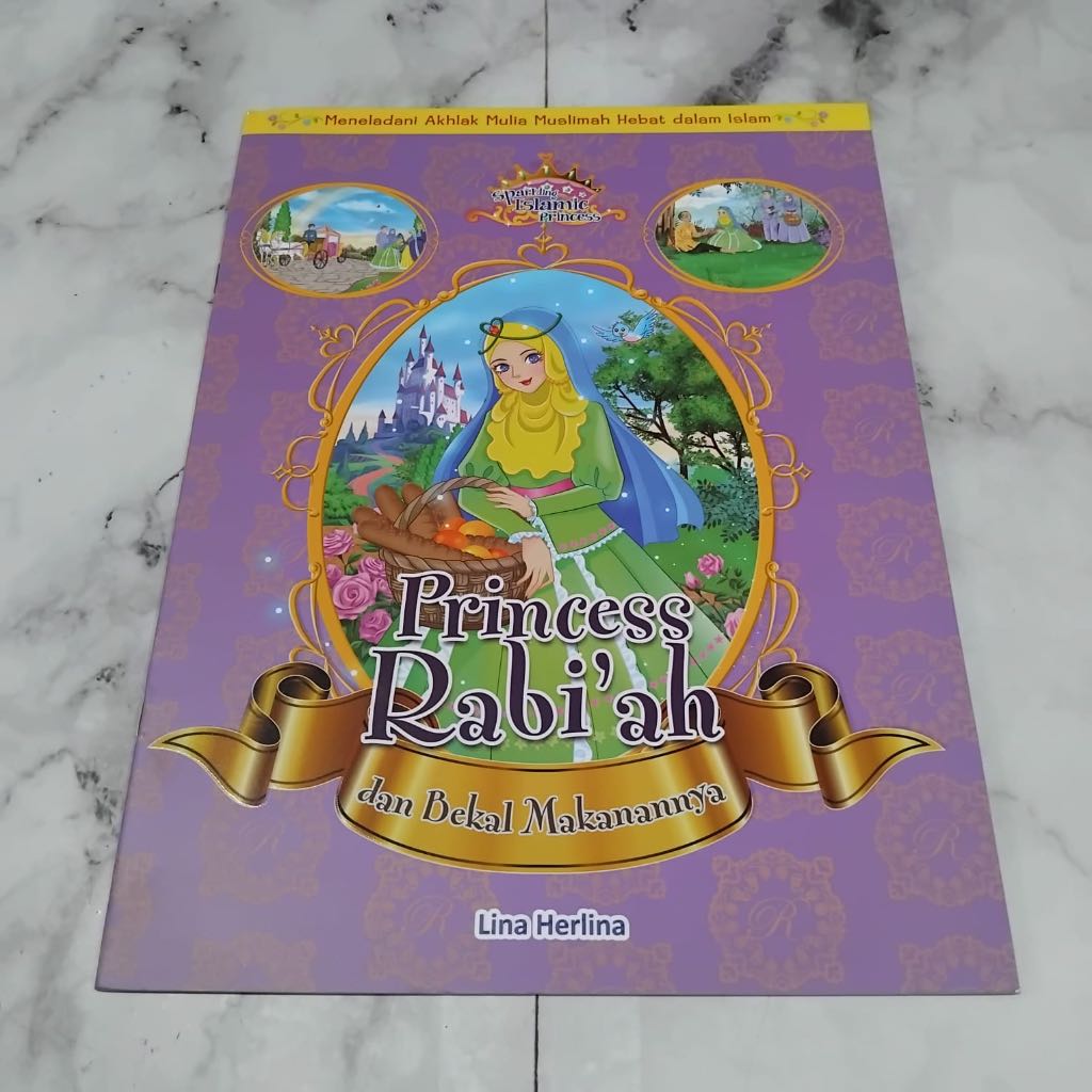 Jual Princess rabi'ah dan bekal makanan nya buku cerita anak bahasa ...
