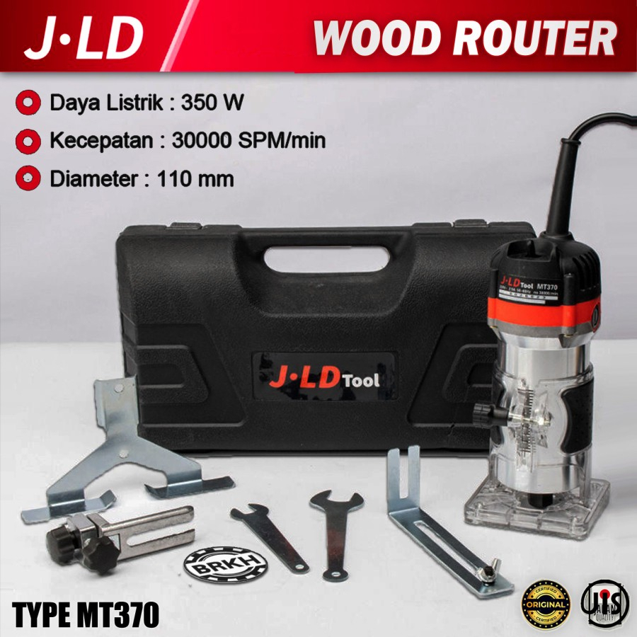 Jual LD Mesin Profil Kayu Trimmer Router 6MM Mesin Propil Kayu / Trimer ...