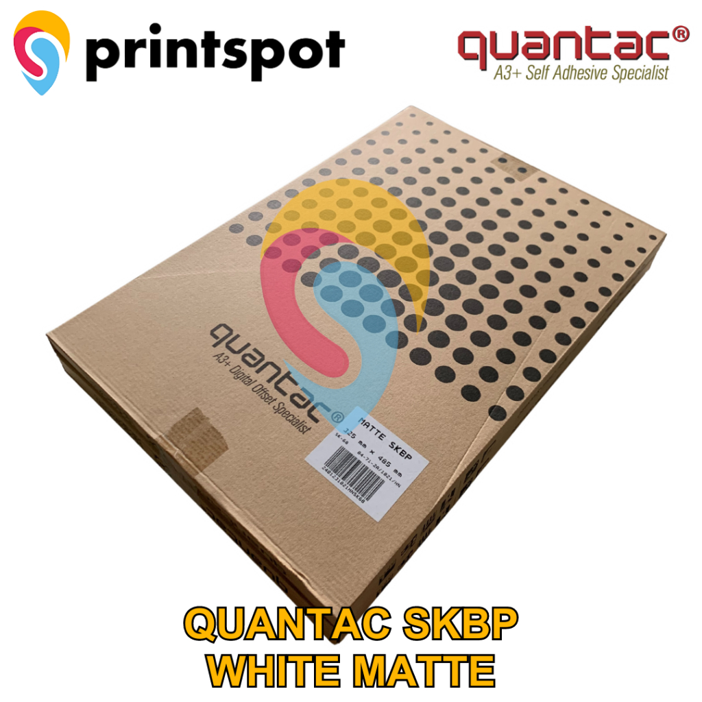Jual QUANTAC Stiker SKBP Vinyl A3+ Sticker Digital Print Laser Toner ...