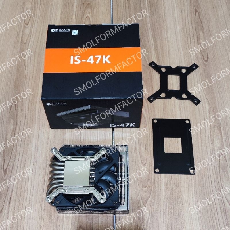 Jual IDCOOLING IS47K LOW PROFILE CPU AIR COOLER MINI ITX (INTEL/AMD) Shopee Indonesia