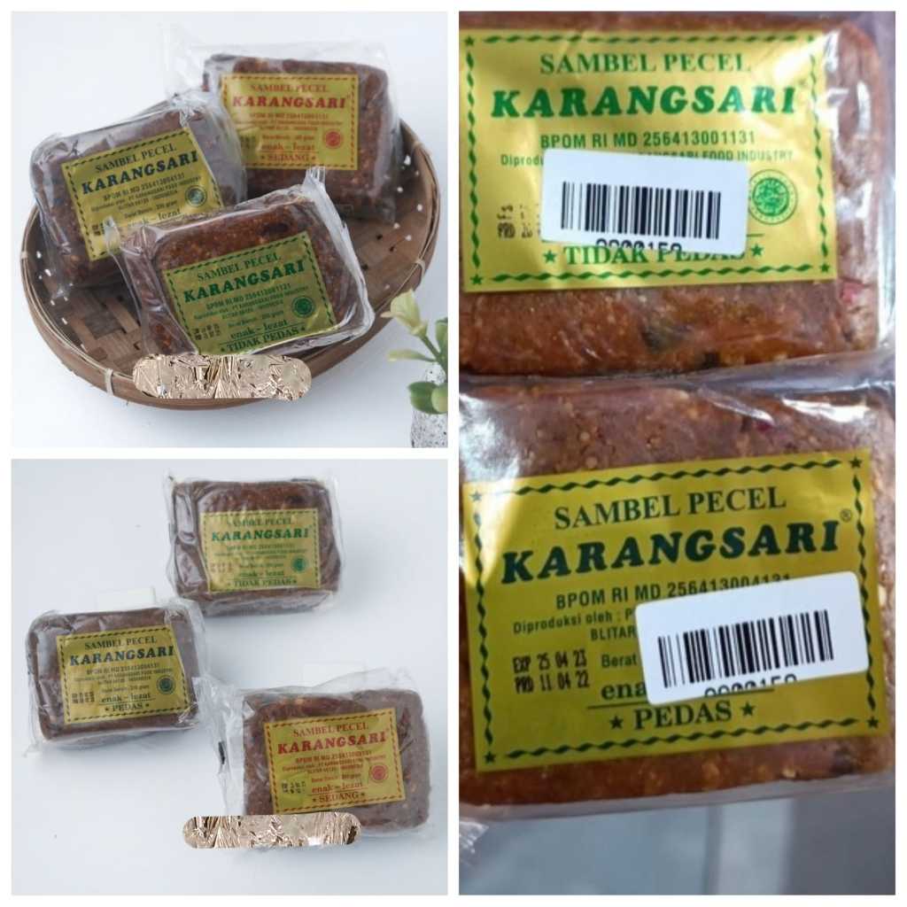 Jual Sambal Pecel Kacang Khas Madiun G Shopee Indonesia