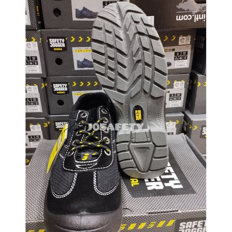 Jual Sepatu Safety Jogger Type GOBI BLACK S1P SRC Shopee Indonesia
