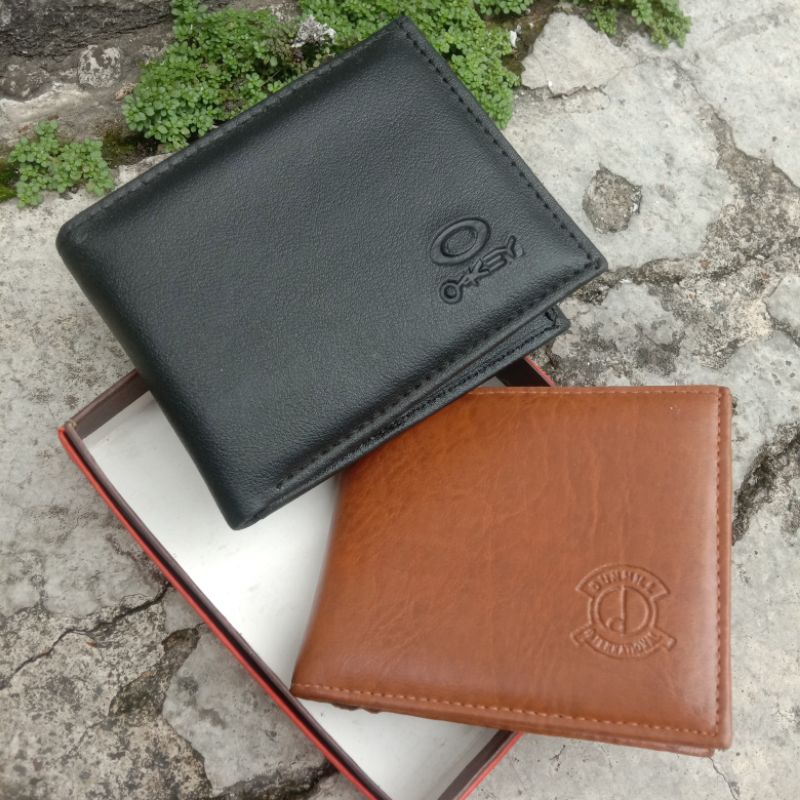 Jual Cod Dompet Pria Kulit Sintetis Mini Dompet Pria Lipat Murah Shopee Indonesia