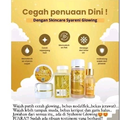 Jual COD-BPOM-PaketlengkapSyahreniglowing(SYR) | Shopee Indonesia