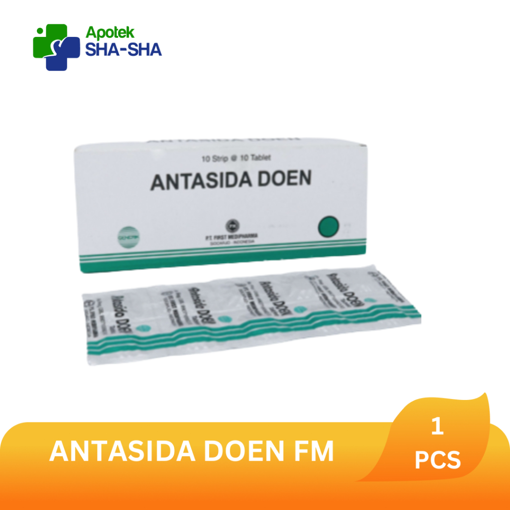 Jual ANTASIDA DOEN FM STRIP 10 TABLET | Shopee Indonesia