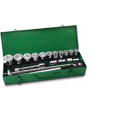 US PRO Tools 3593 Lot De 10 Douilles Hexagonales à Impact 1/2" 4 Mm à 19 Mm - Foto 2