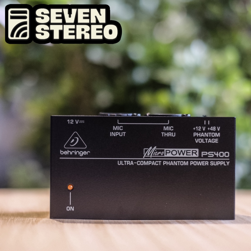 Jual Behringer PS400 Ultra Compact Phantom Power Supply Shopee Indonesia