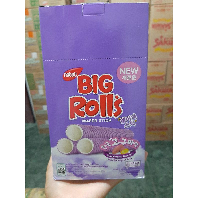 Jual (Isi 20PCS) BIG ROLLS RASA BARU KOREAN GOGUMA FLAVOURED | Shopee ...