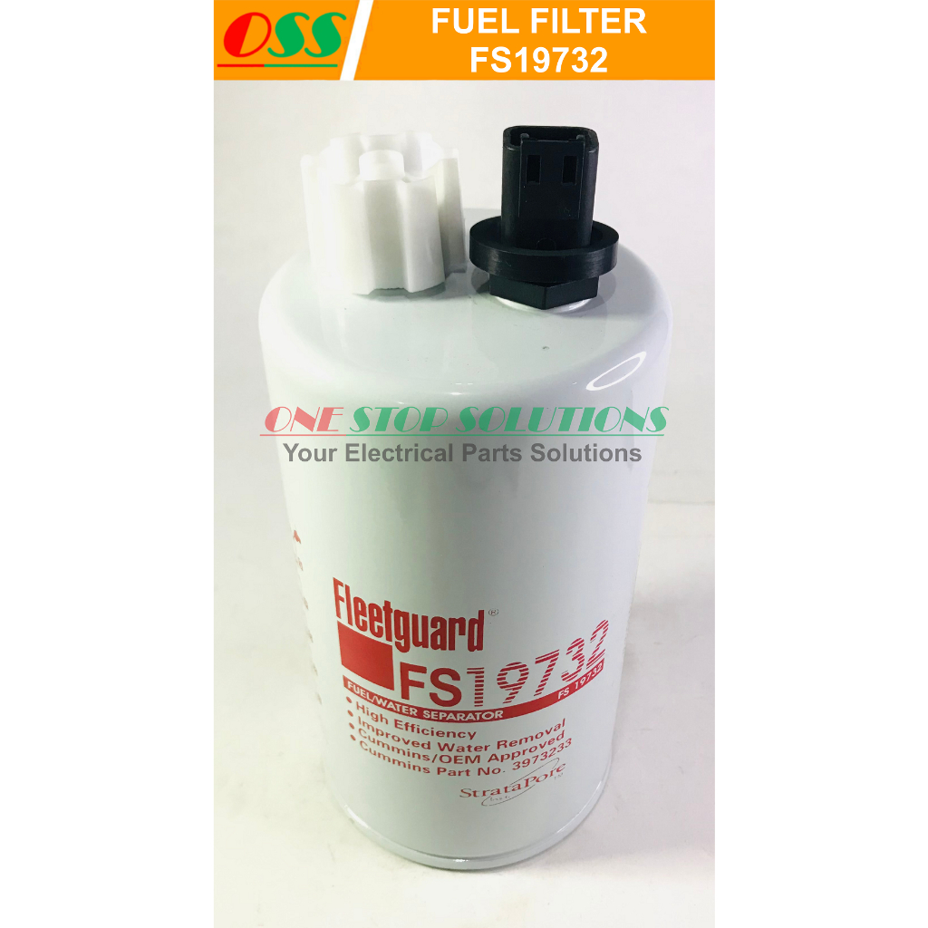 Jual FUEL FILTER WATER SEPARATOR FLEETGUARD FS19732 FS 19732 PN 3973233