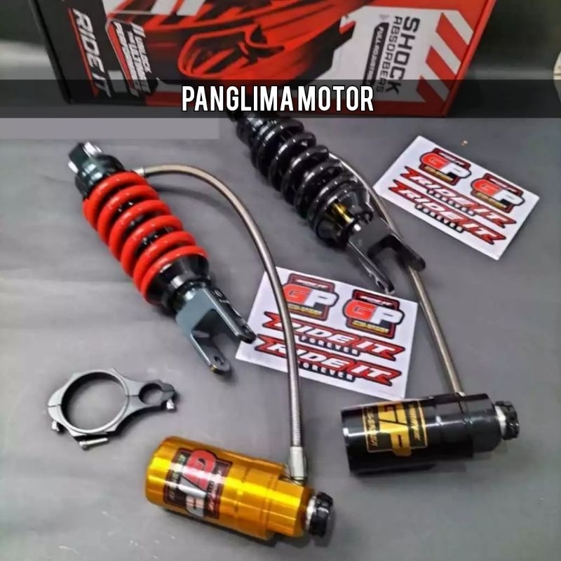 Jual MONOSHOCK/SHOCK/SHOK BELAKANG RIDE IT TABUNG PISAH GOLD SERIES