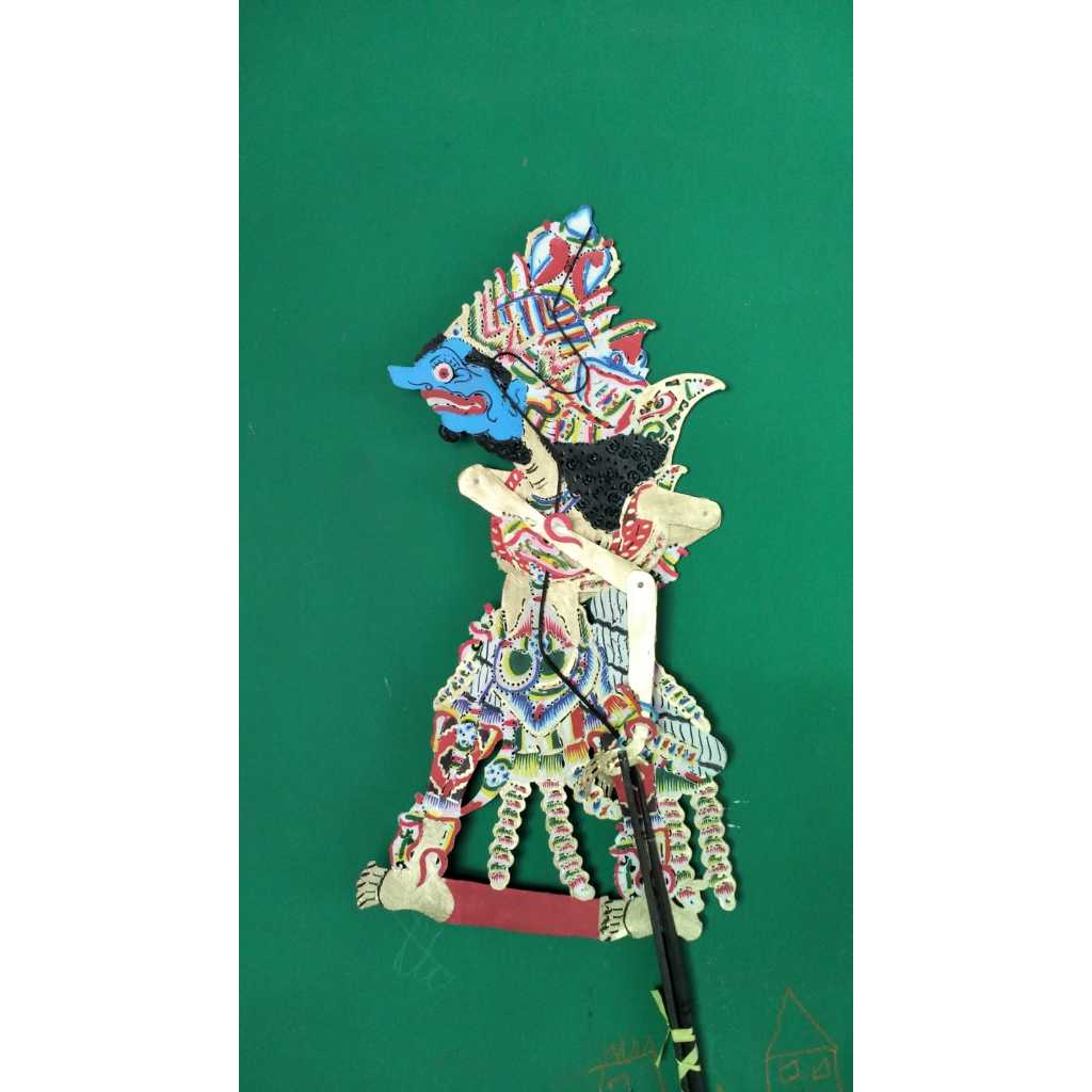 Jual Wayang Kulit Asli Raja Sabrang Standar | Shopee Indonesia