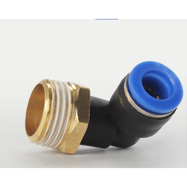 Jual FITTING PNEUMATIC ELBOW NEPPEL PNEUMATIC 1/4 SELANG 12MM PL 12-02 ...