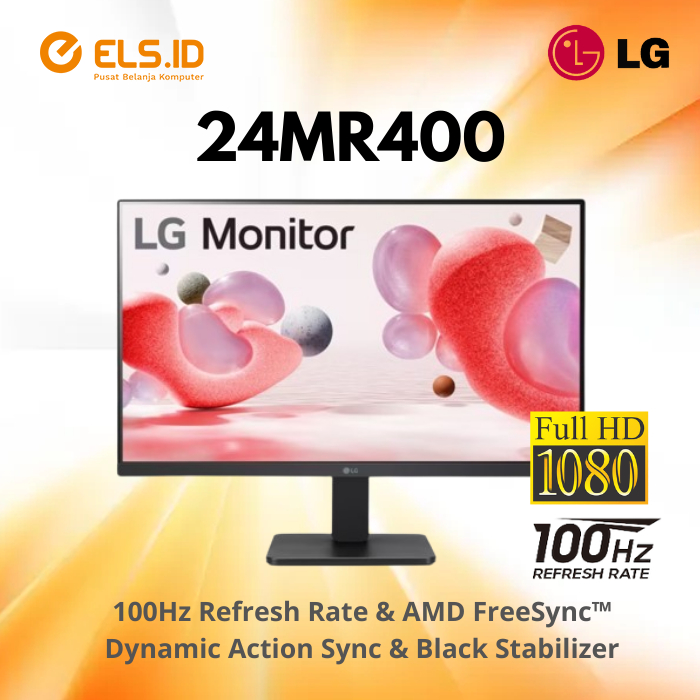 Jual LG LED Monitor 24MR400 24" FHD IPS 100Hz AMD FreeSync | Shopee ...