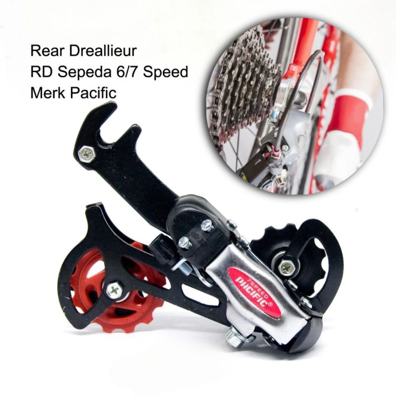 Jual operan gigi sepeda RD 6/7 speed pacific real 100% operan gigi type ...