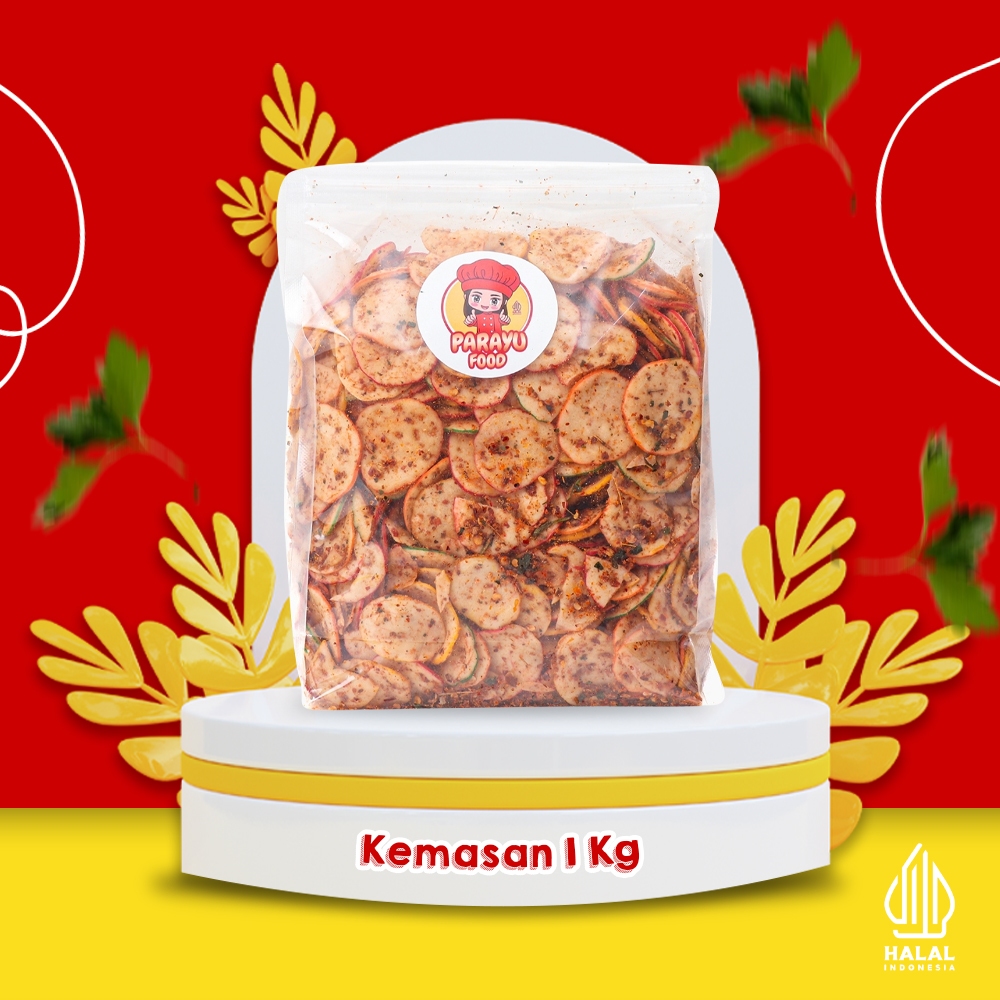 Jual Parayu Food - Kerupuk Seblak Kering Sebring Pedas Kemasan 1 KG ...
