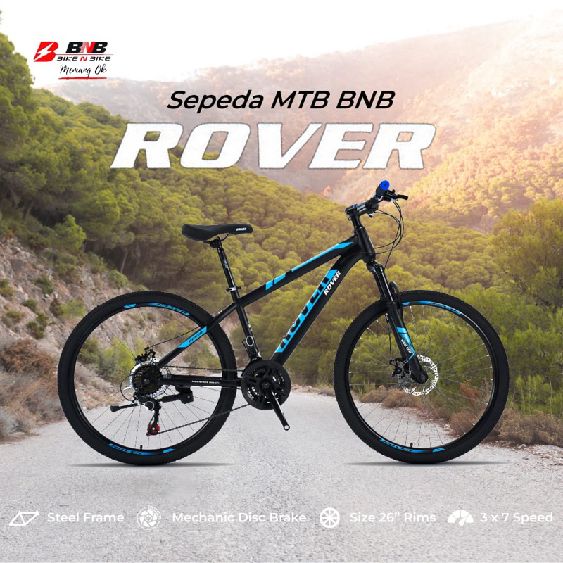 Jual Sepeda Gunung MTB BNB 26 inch Rover | Shopee Indonesia