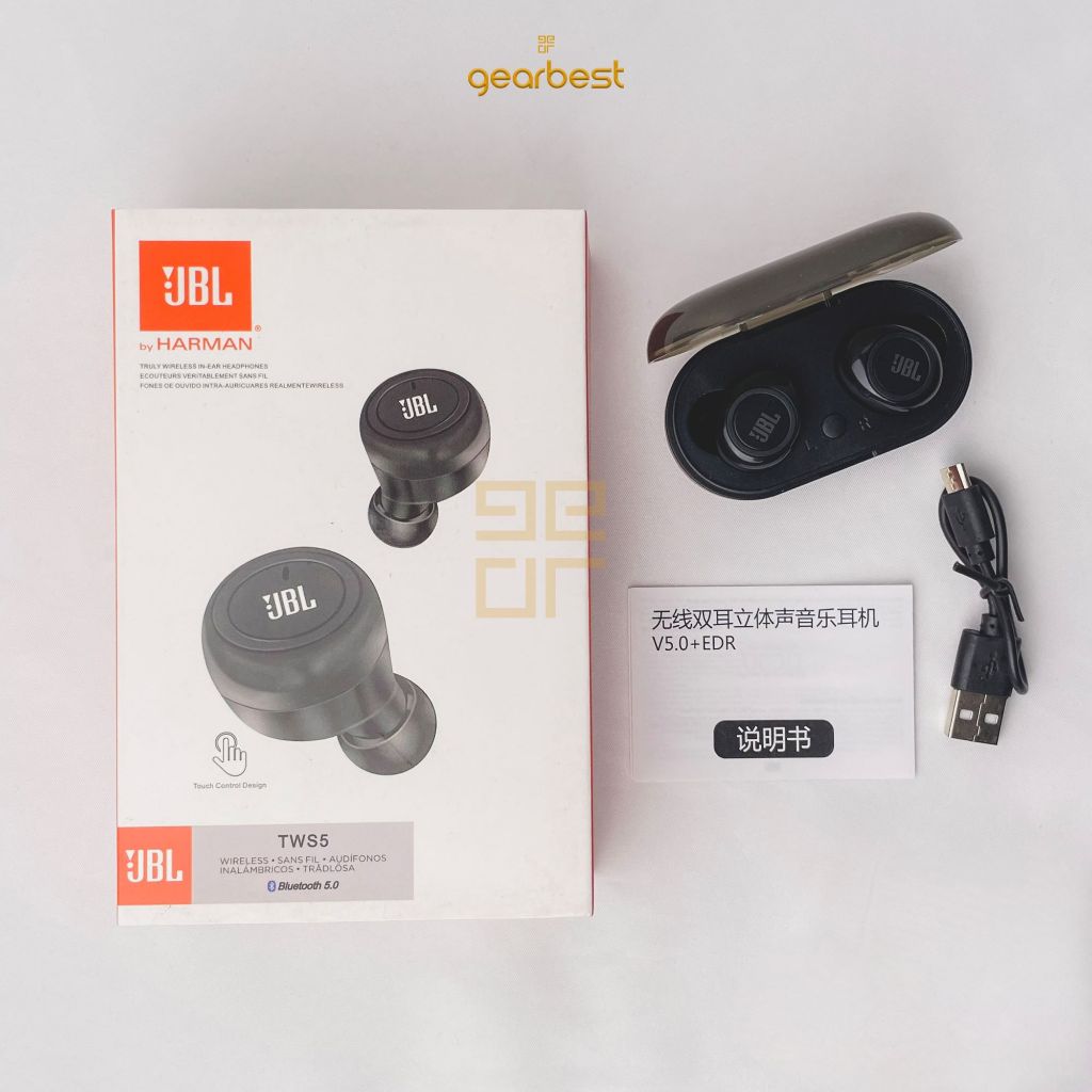 TWS Headset Bluetooth TWS Wireless Earphone TWS Earbuds In-ear J B L  High Quality HIFI