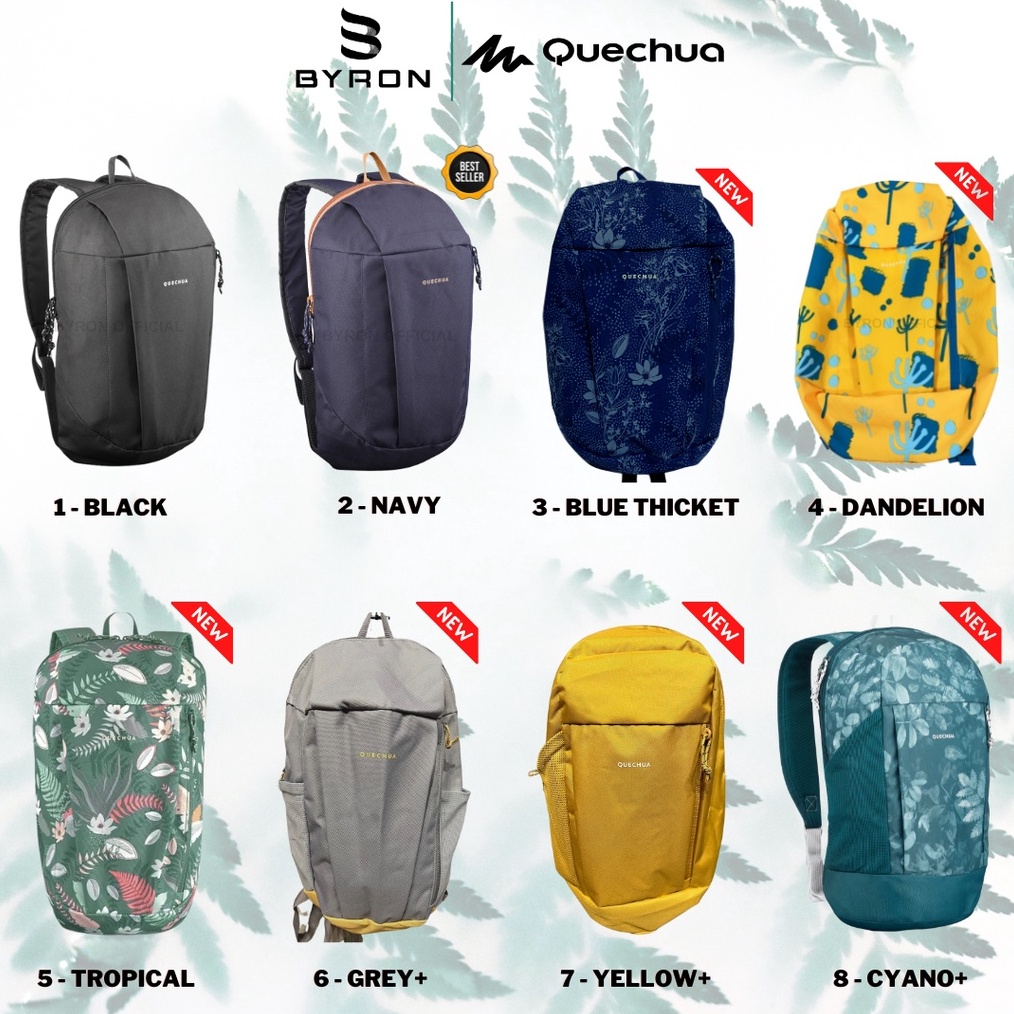 Jual Original New 2023 Quechua Arpenaz NH100 10L Tas Ransel Day Hiking