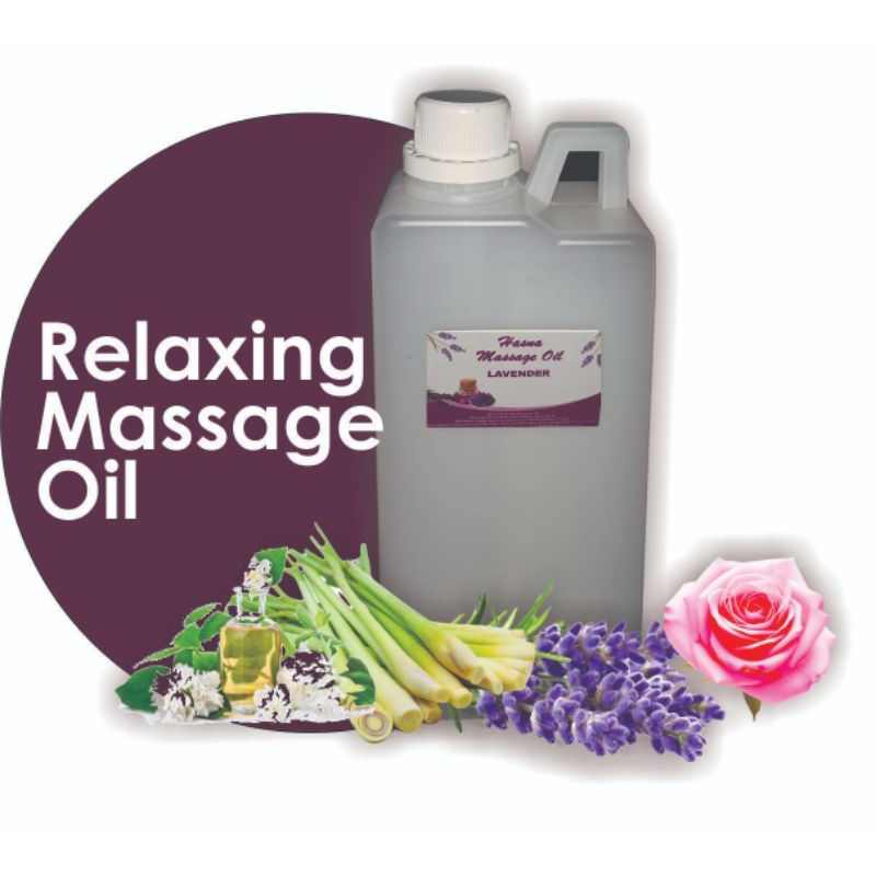 Jual minyak Hasna massage oil olive oil lembut,halus kemasan 1 Liter