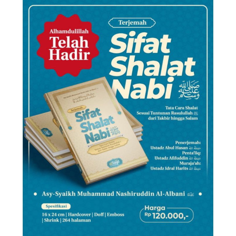 Jual Terjemah Sifat Shalat Nabi Dari Takbir Sampai Salam Panduan Sholat Sesuai Sunnah Syaikh