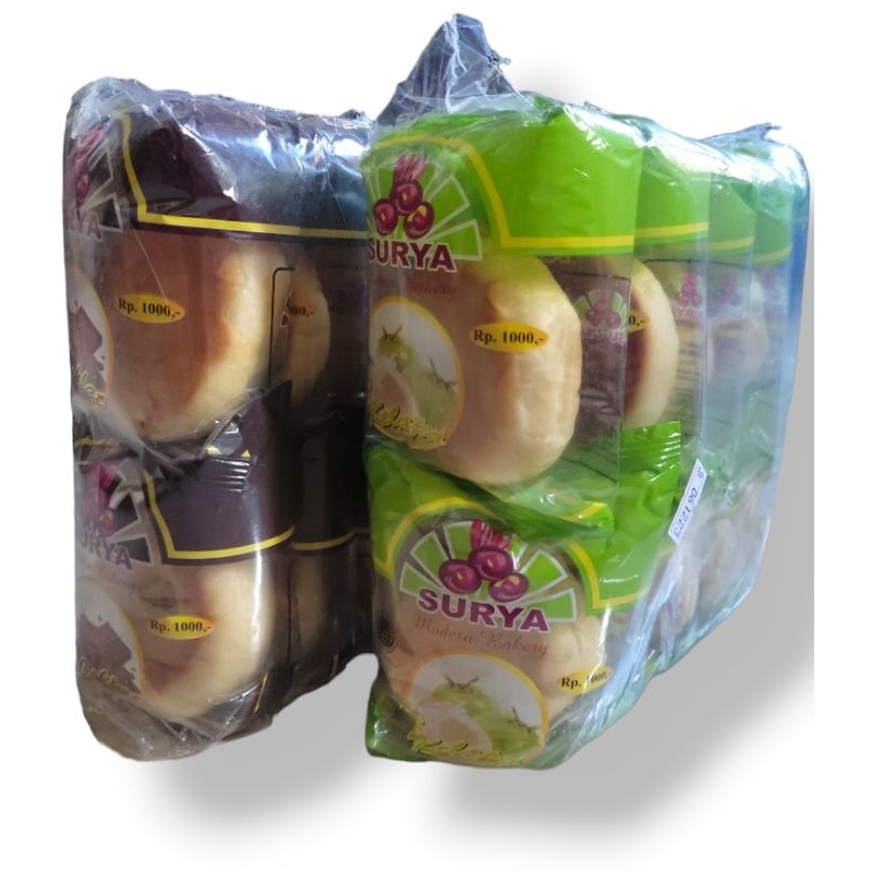 Jual ROTI PIA SURYA RASA COKLAT/KELAPA ISI 10 | Shopee Indonesia