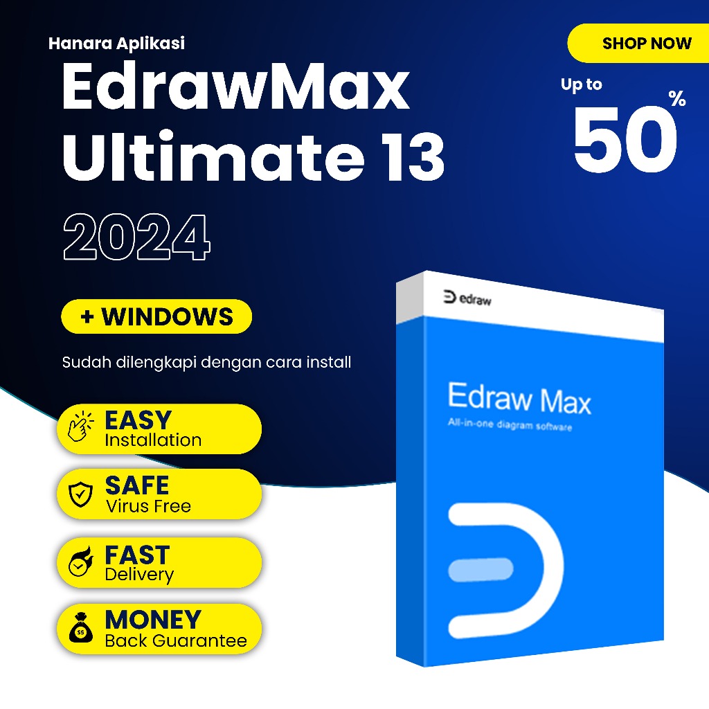 Jual EdrawMax Ultimate 13 [WIN] | Shopee Indonesia