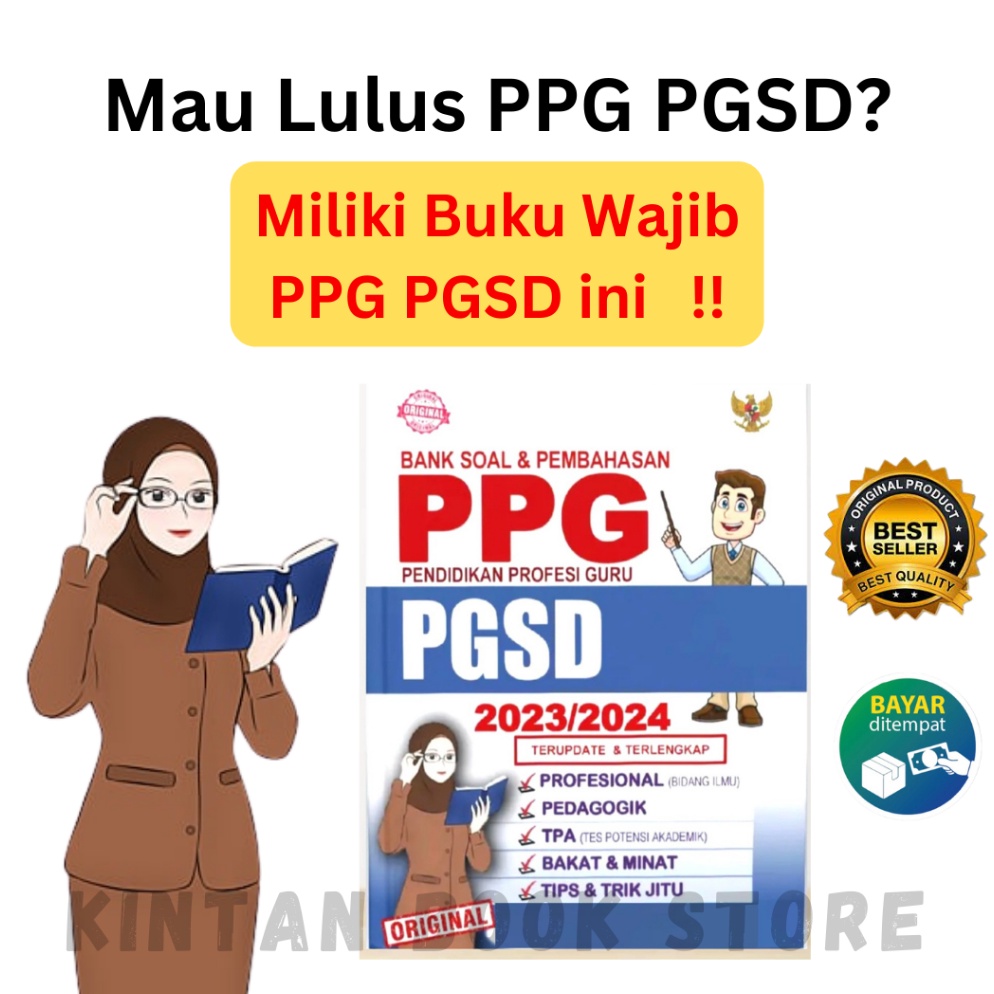 Jual Ready.. BUKU BANK SOAL DAN PEMBAHASAN PPG PGSD 2023 2024 TERUPDATE ...