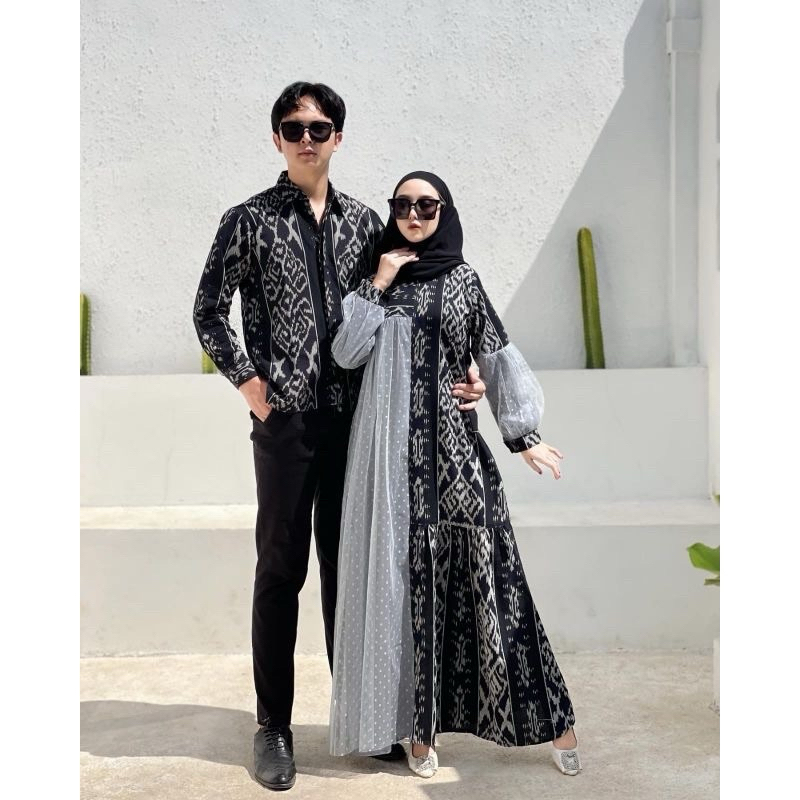 Jual Ready Stock Baju Tenun Couple Baju Tenun Couple Tenun Mix