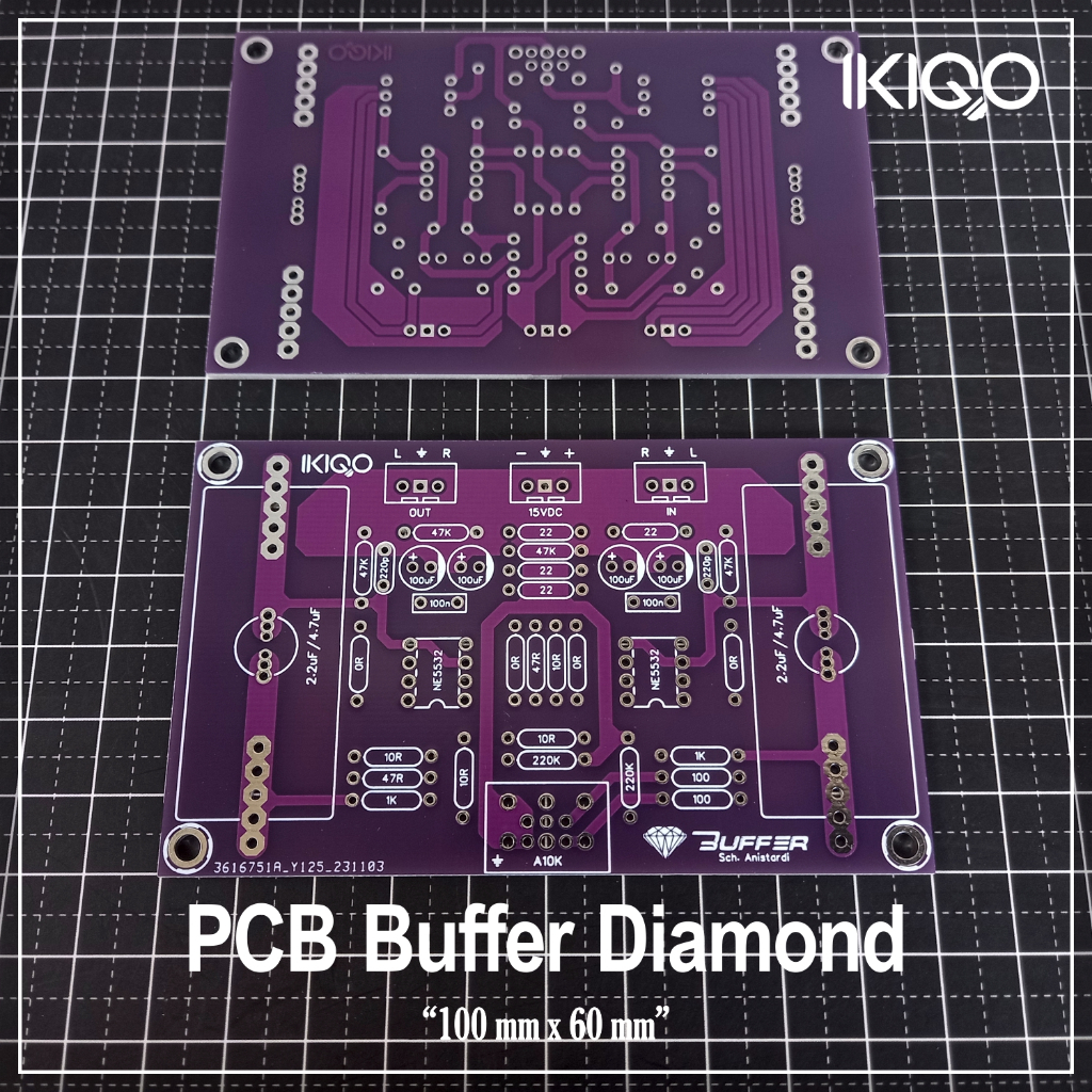 Jual PCB Buffer Amplifier by Anistardi Double Layer | Shopee Indonesia