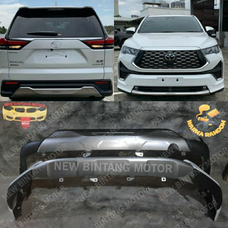 Jual Bodykit Innova Zenix Modellista Original Depan Belakang Shopee Indonesia