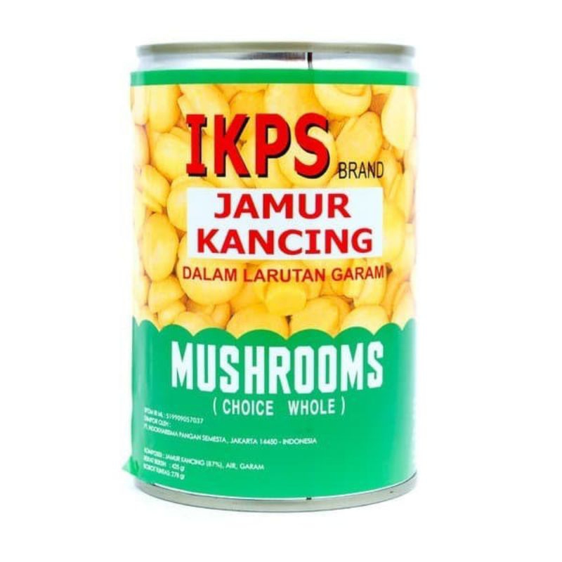 Jual Ikps Jamur Kancing Kaleng Mushroom 425gr Shopee Indonesia