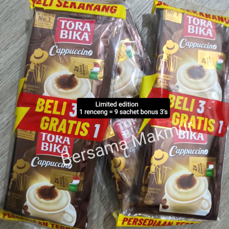 Jual TORABIKA CAPUCCINO (1 renceng @ 25g) | Shopee Indonesia