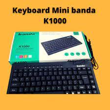 Jual Keyboard USB Mini Banda K1000 Keyboard Banda USB 2.0 Mini K-1000 ...