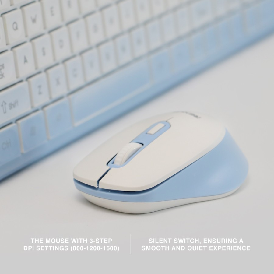 Jual Rexus Keyboard Mouse Wireless KM10 Combo | Shopee Indonesia