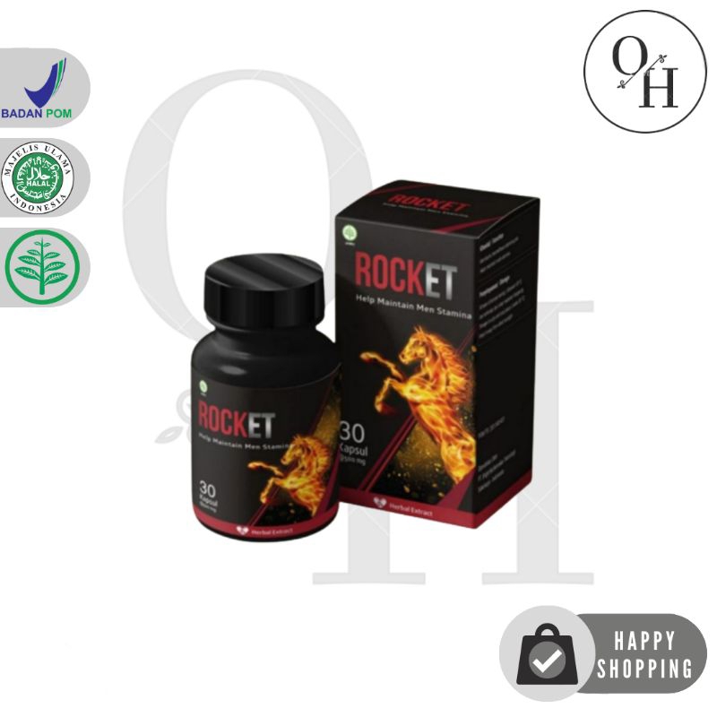 Jual Obat Rocket Asli Suplemen Multivitamin Pria Original | Shopee ...