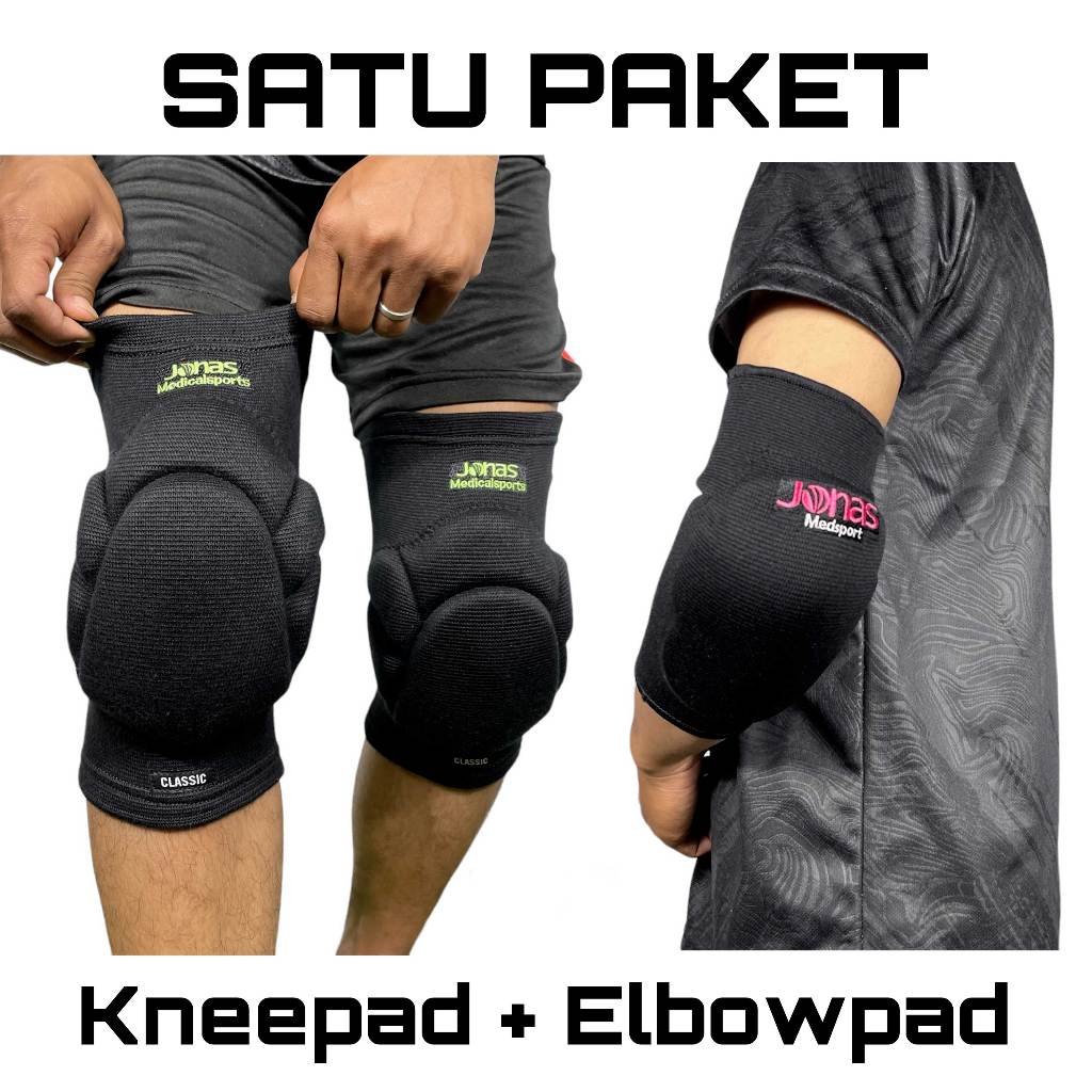 Jual Kneepad Futsal Jonas V2 Knee pad Knepad kneped Elbow pad Neo deker