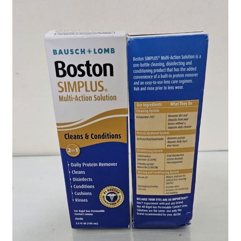 Jual Bausch + Lomb Boston Simplus Multi Action Contact Lens Solution