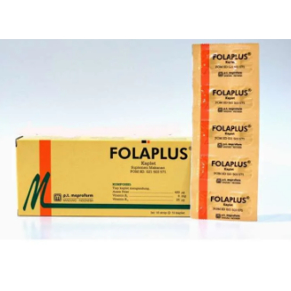 Jual FOLAPLUS STRIP ISI 10 TABLET | Shopee Indonesia