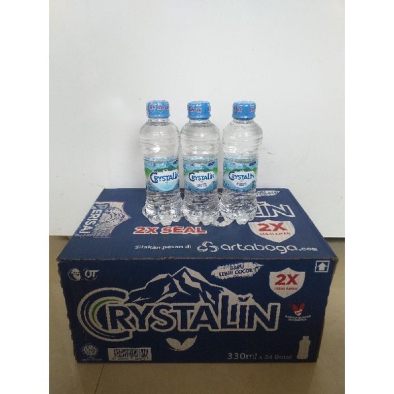 Jual Crystalline Air Mineral Alami Pegunungan Ph 8 600ml X 24 Botol Shopee Indonesia 8391