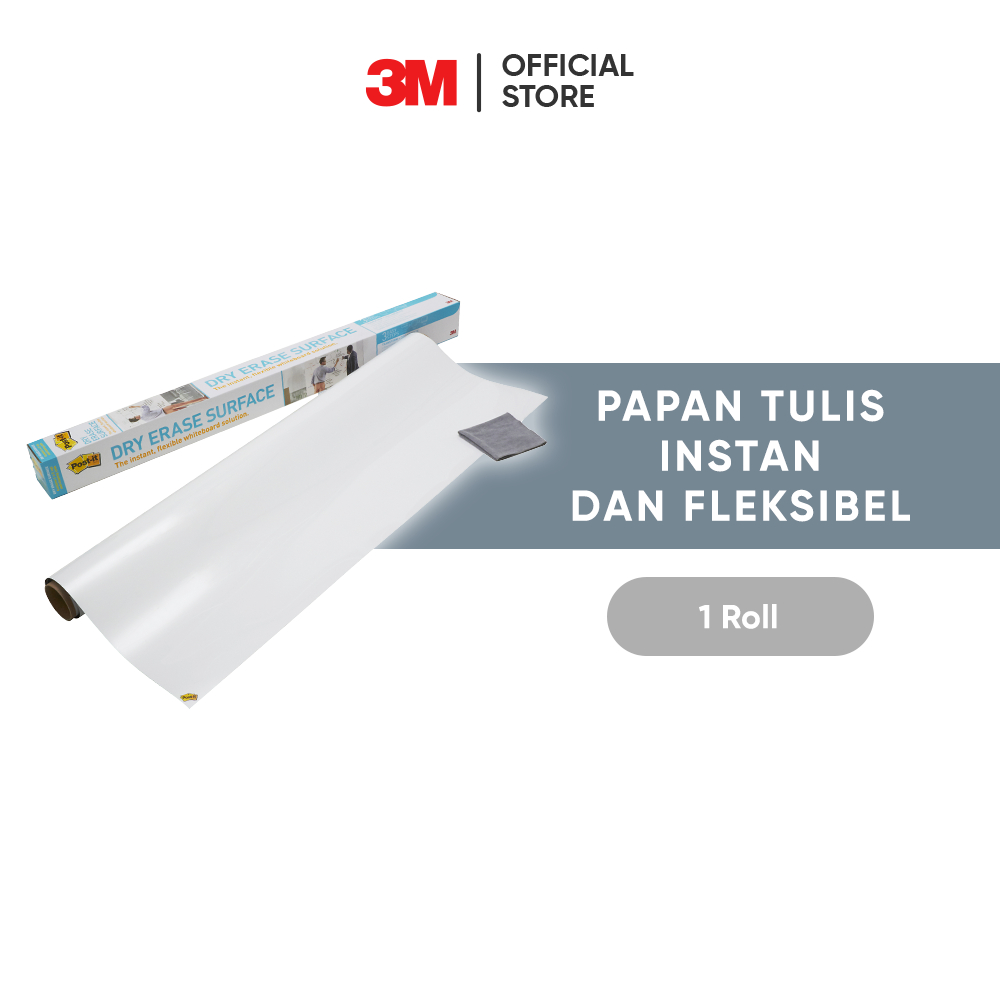 Jual 3M™ Post-it® Dry Erase Surface, Papan Tulis Instan, DEF3x4, Papan ...
