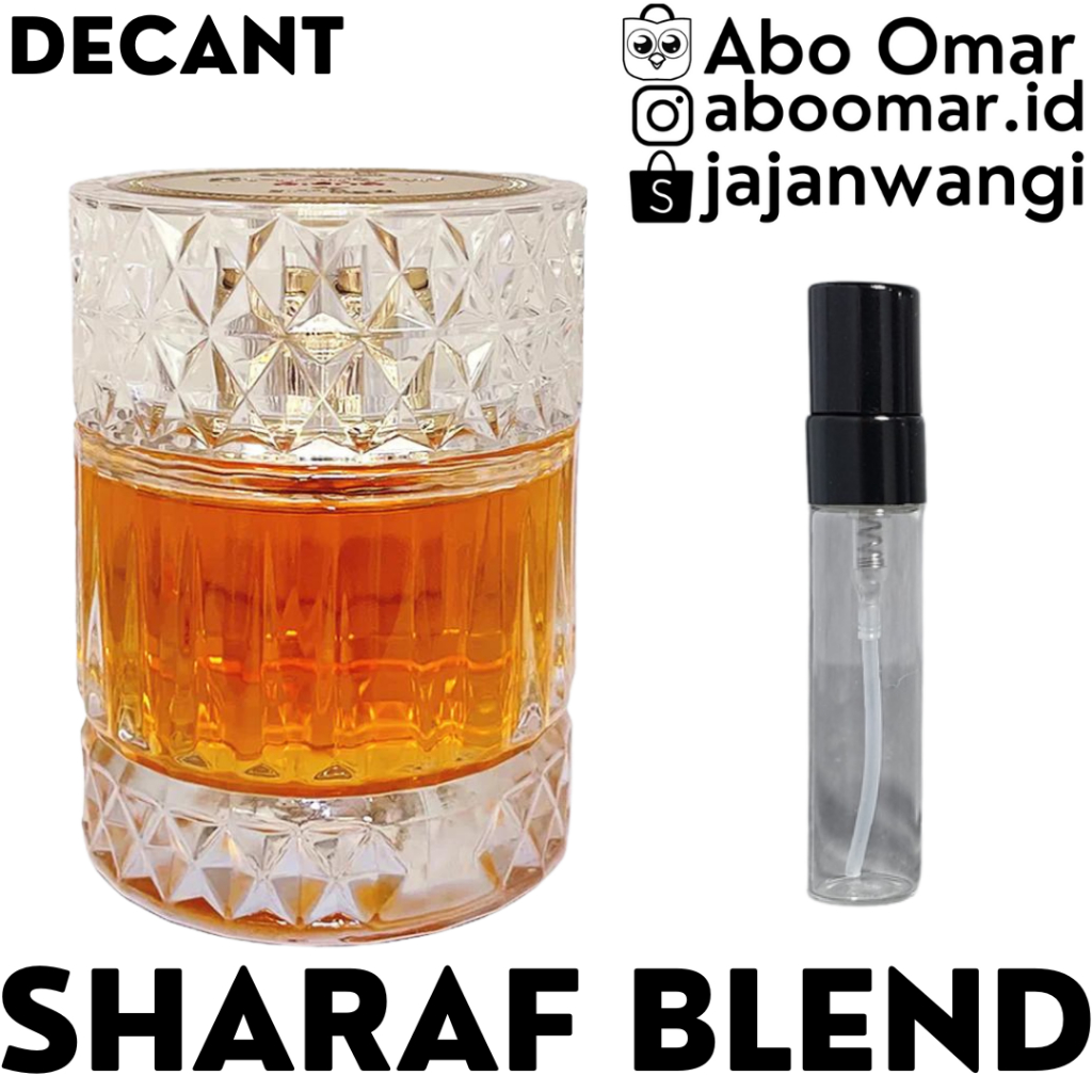 Jual Decant Zimaya Sharaf Blend Perfume Unisex Edp Shopee Indonesia