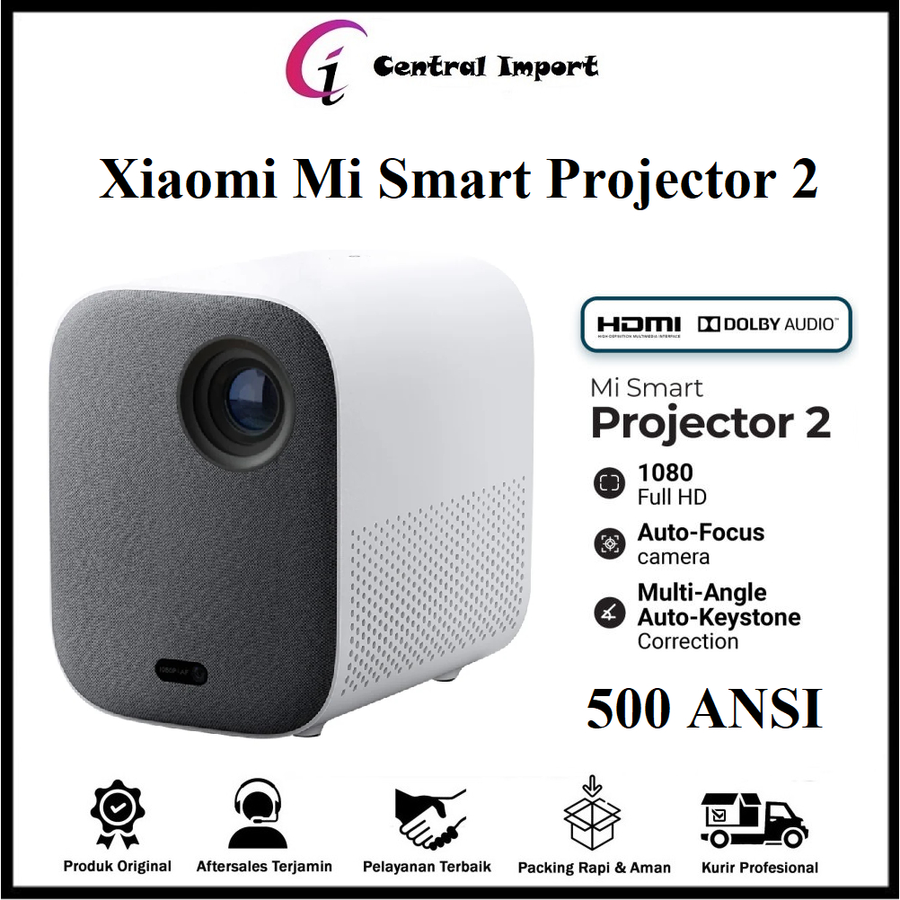 Jual Xiaomi Mi Smart Projector 2 Proyektor 200inches Full HD 1080P ...
