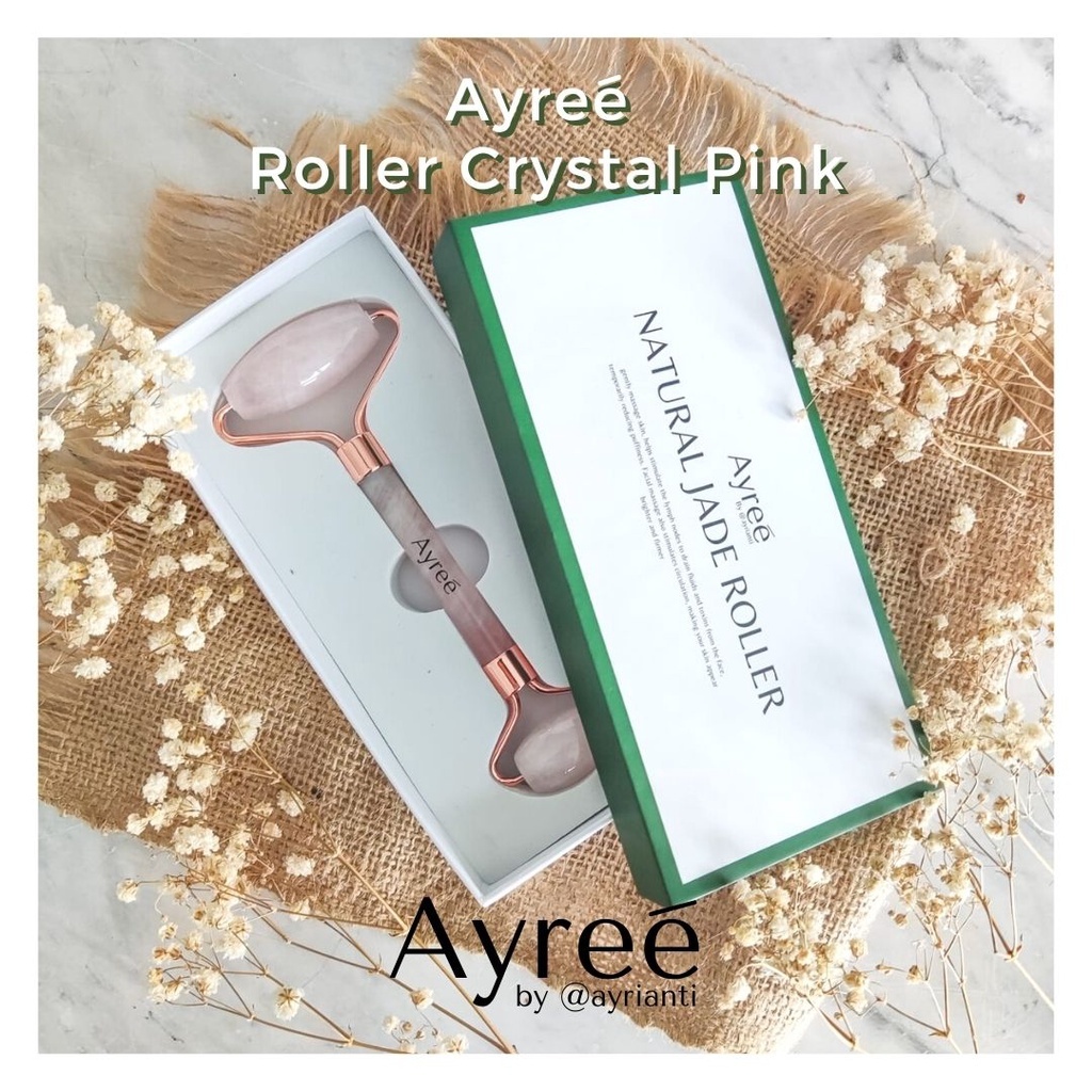 Jual Ayree by Ayrianti Roller Crystal Pink - Limited Edition | Shopee ...