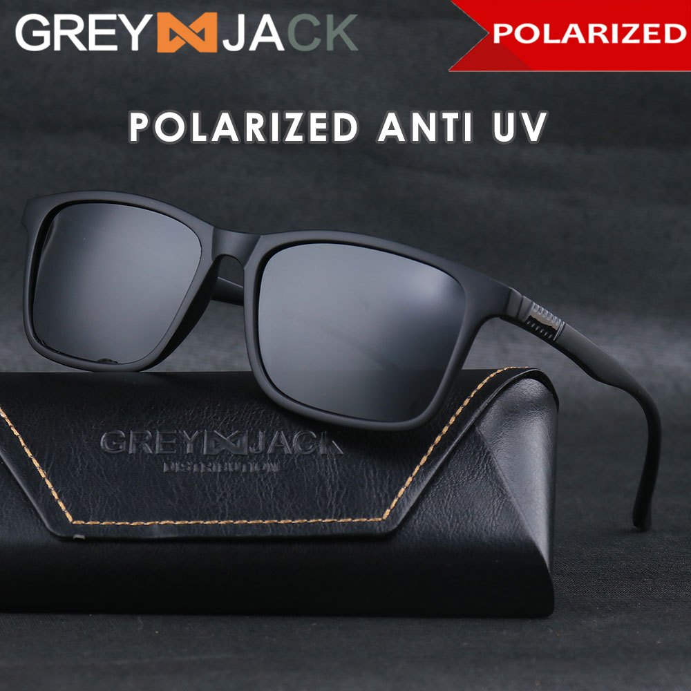 Jual Grey Jack Kacamata Hitam Sunglasses Polarized Anti Silau UV400 ...