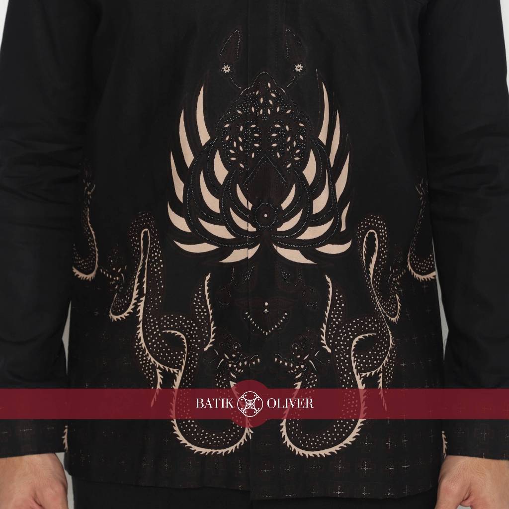 Jual BATIK OLIVER Kemeja Batik Pria Slim Fit Premium Lengan Panjang ...