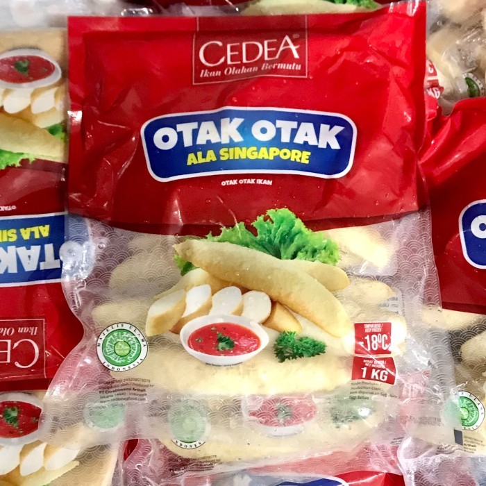 Jual Cedea Otak Otak Singapore 500gr Dan 1kg Shopee Indonesia