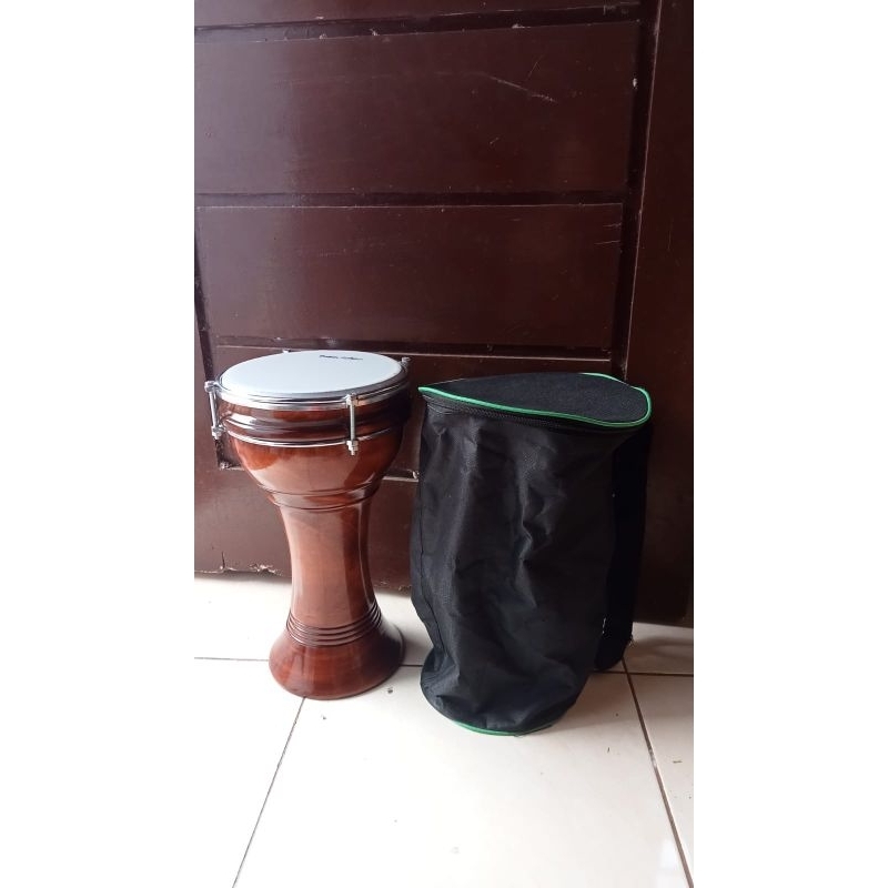 Jual DUMBUK PINGGANG POLOS NATURAL 8 INCH PLUS TASS | Shopee Indonesia