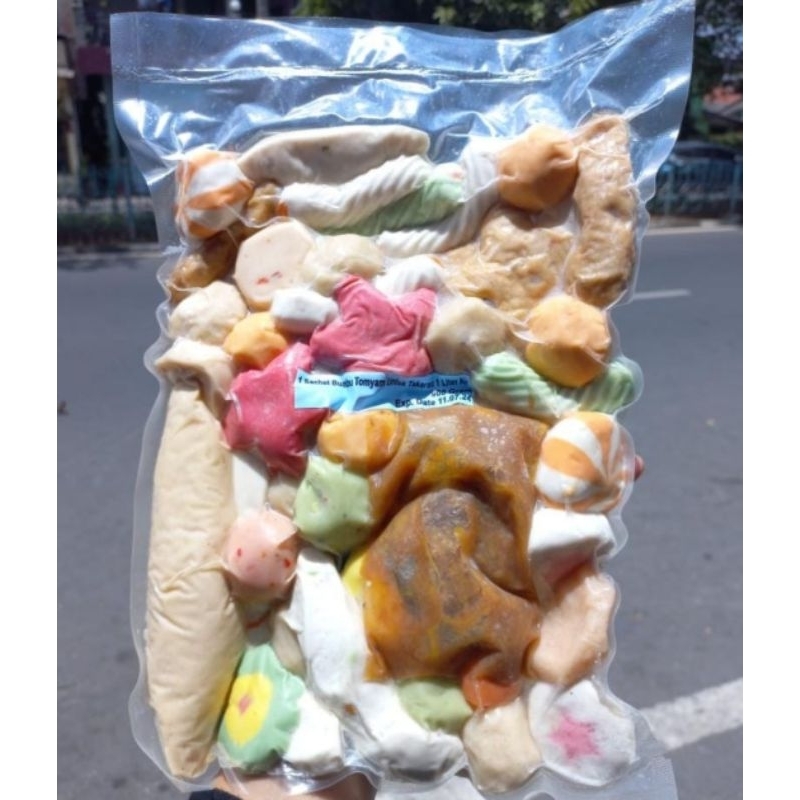 Jual Aneka Bakso Seafood 1000 gram Aneka Bakso Seafood Frozen Food